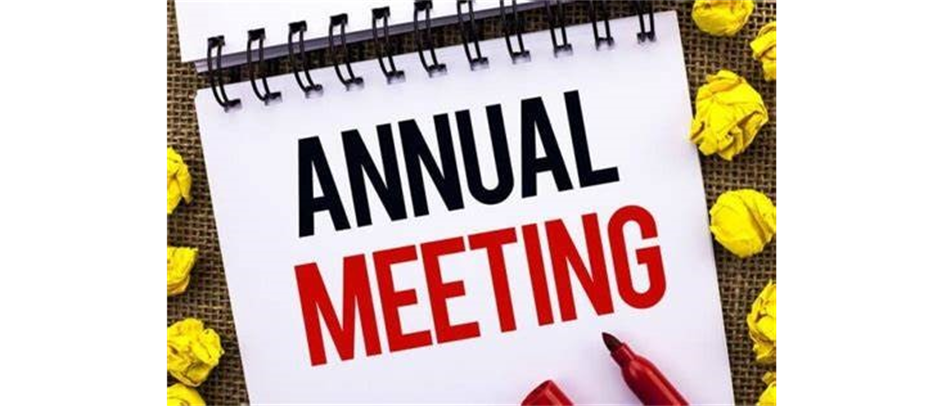 Annual Meeting and Elections September 8th 5:00pm